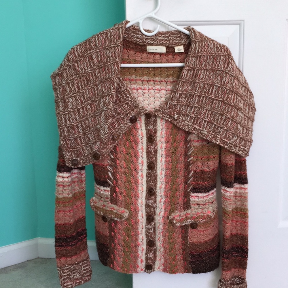 Multi colored cardigan